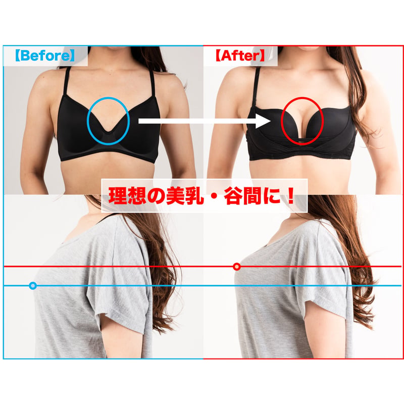 谷間・バストアップ 超鬼盛り！ブラショーツセット [サイズ:S~L