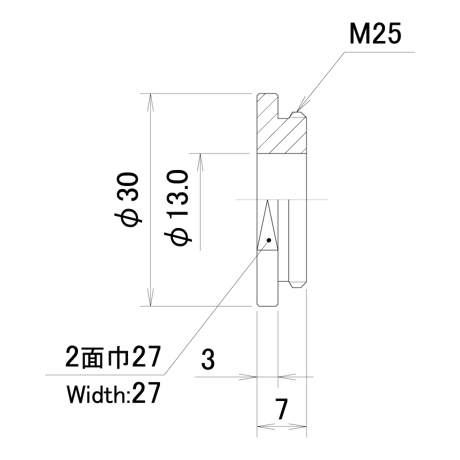 うすチップ　PNU-UT10-13.0-30-M25-C