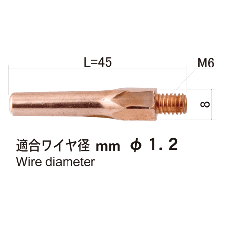 コンタクトチップ　CTP-N1245-C