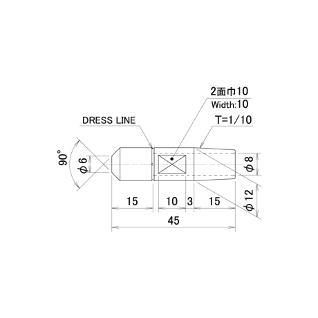 ストレートチップ　SC-1245-1-SA