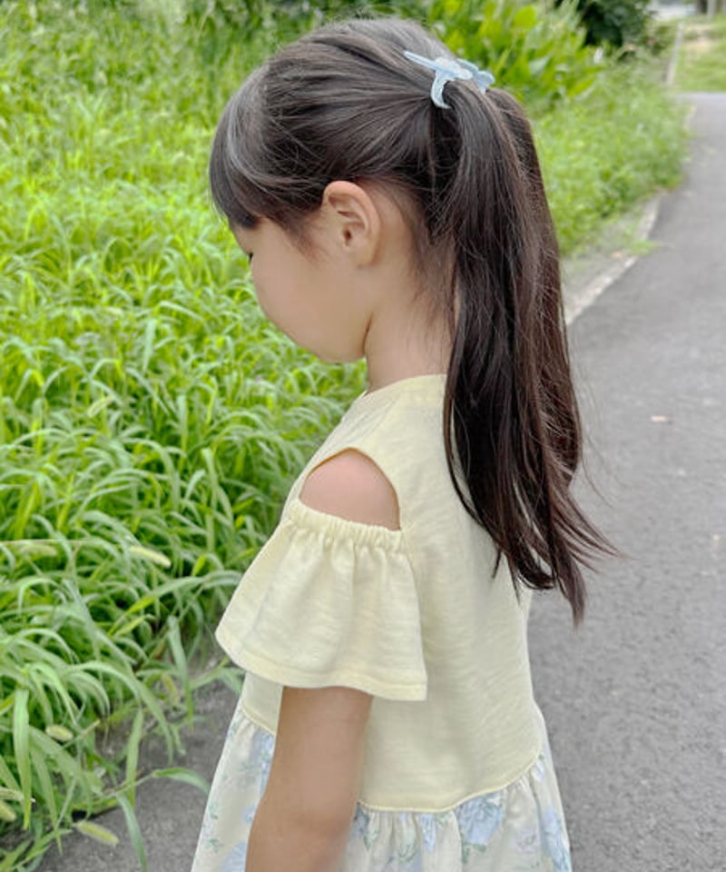 オープンショルダーT＆ワンピースセット 130size | milimili download