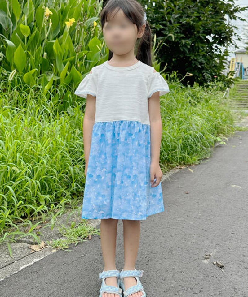 オープンショルダーT＆ワンピースセット 130size | milimili download