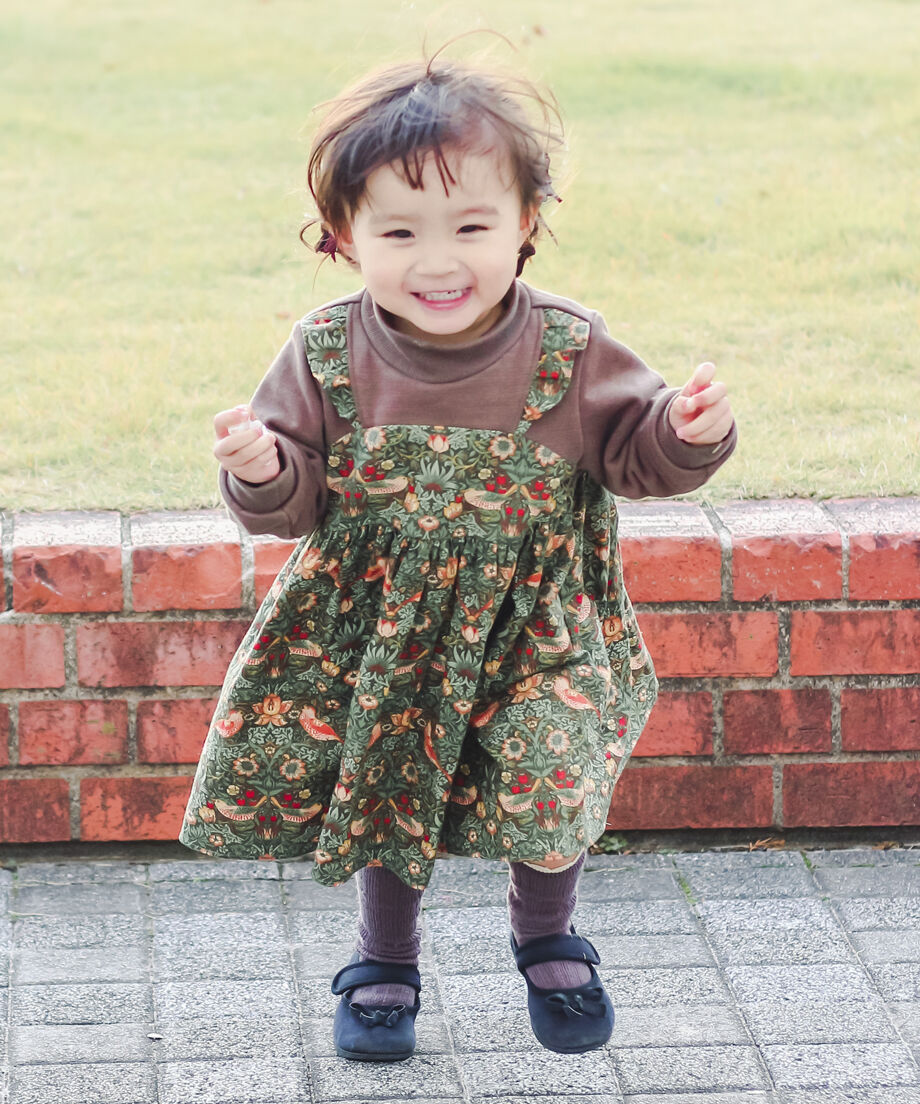 ✿size 110✿ ドッキングキャミT 半袖 ギンガムチェック 赤