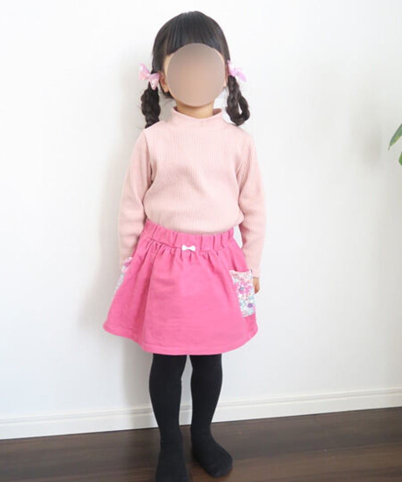 ドッキングキャミTオプション ハイネックT用前後身頃 100サイズ  