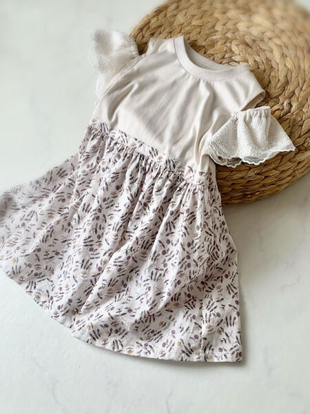 オープンショルダーT＆ワンピースセット 130size | milimili download