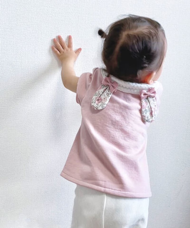 ベビー 後うさ耳フレアT 80size | milimili download 