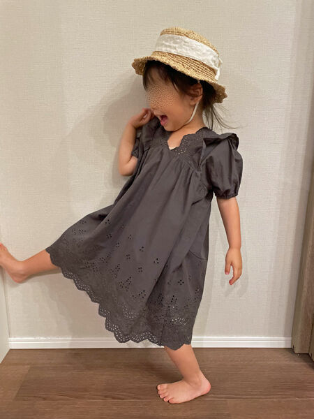 120㎝　フリルワンピース B:MING by BEAMS（ビーミングバイビームス）の「B:MING by BEAMS