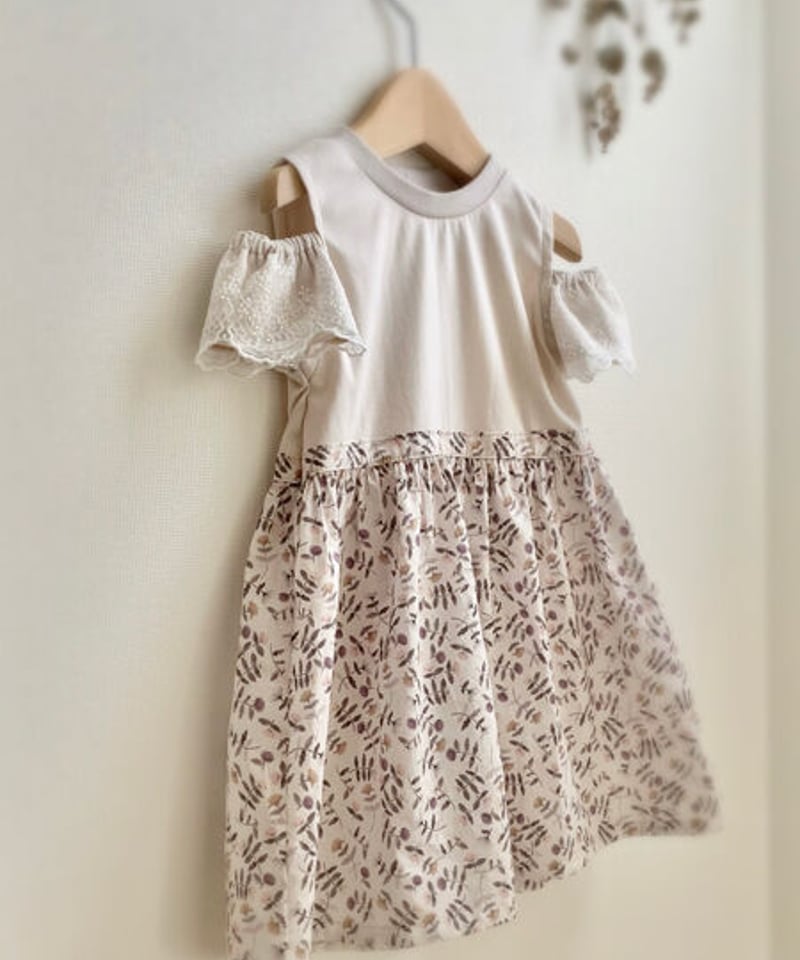 オープンショルダーT＆ワンピースセット 130size | milimili download