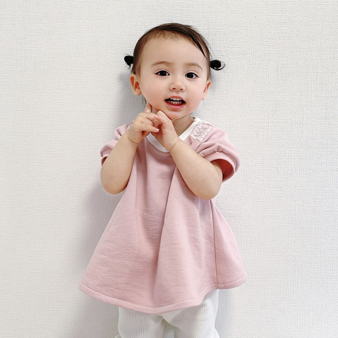 ベビー 後うさ耳フレアT 80size | milimili download 