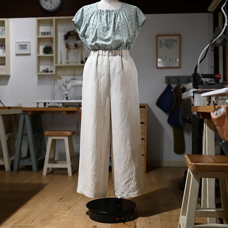 014すっきりワイドパンツ(S)_DL_A4（紙ではありません） | 服工房の型紙