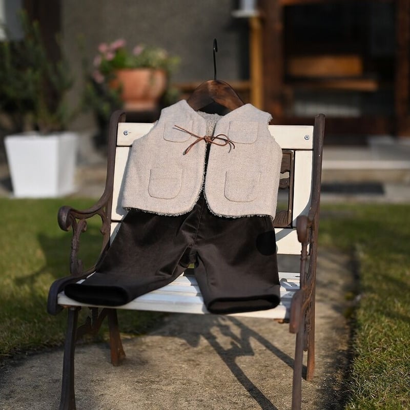 007ベビー用 ベスト&パンツ（印刷済） | 服工房の型紙