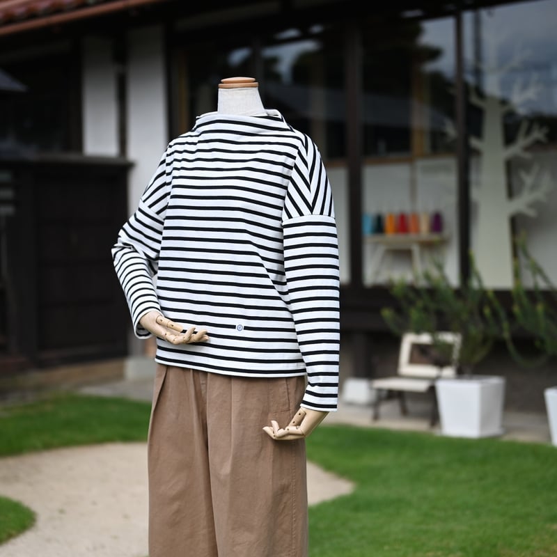 005ボトルネックカットソー（印刷済） | 服工房の型紙