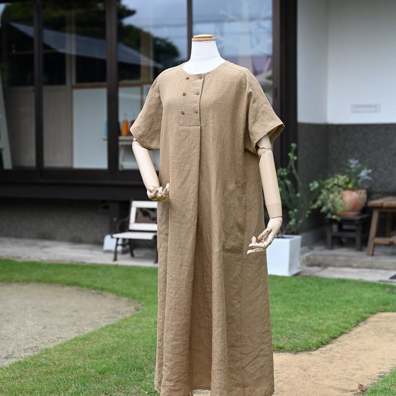 【良品】ARTS＆SCIENCE ドルマンスリーブワンピース yuni モールスキンドルマンスリーブワンピース 良品