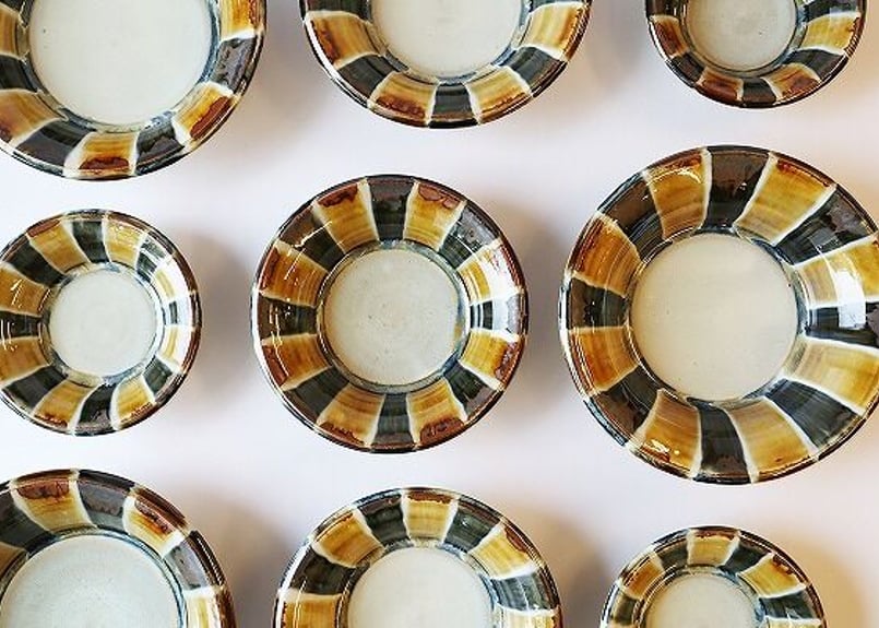 袖師窯 二彩深皿 4寸皿・5寸皿・6寸皿・7寸皿 | 器屋うらの