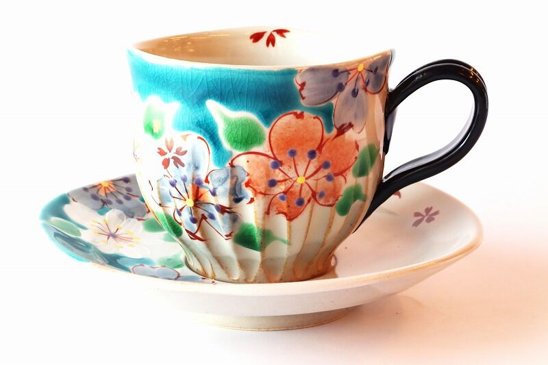 九谷焼 虚空蔵窯 カップ＆ソーサー | 器屋うらの