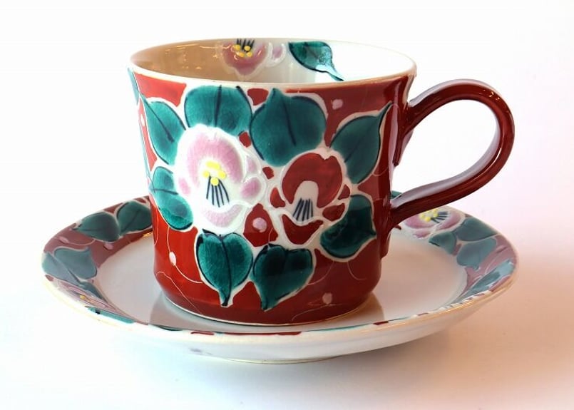 九谷焼 虚空蔵窯 カップ＆ソーサー | 器屋うらの