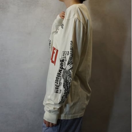 Budweiser ロングTシャツ