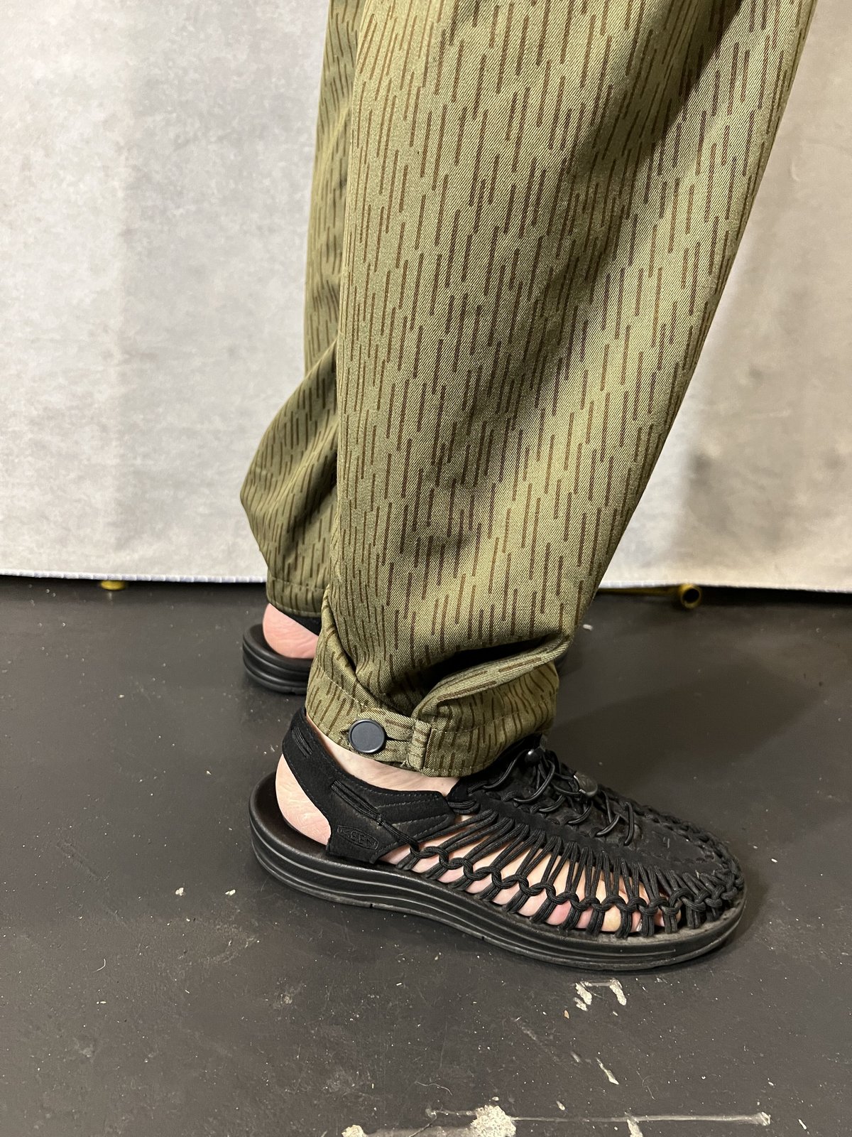 実物東ドイツ軍レインドロップ迷彩