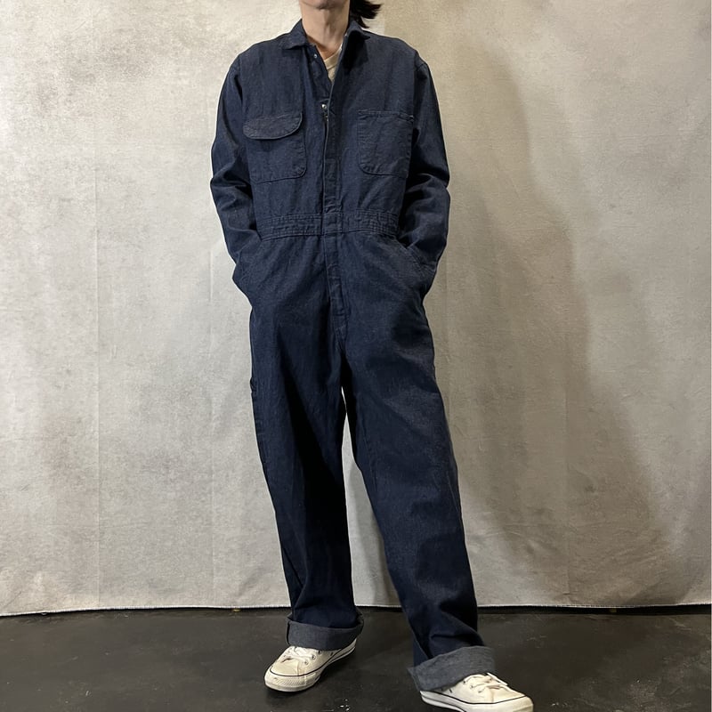 【70s/80s/Big Ben/ビッグベン】デニム つなぎ d135 70s/80s/Big Ben/ビッグベン】デニム つなぎ d135 70s 80s 70