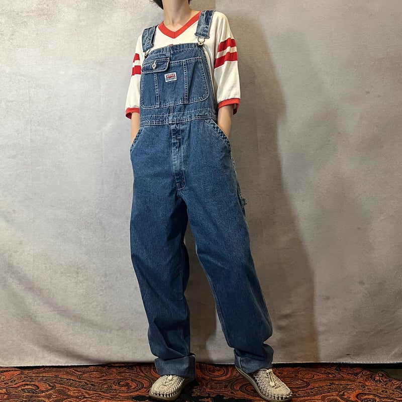 早い者勝ち】IKEDA オーバーオール メンズ L デニム