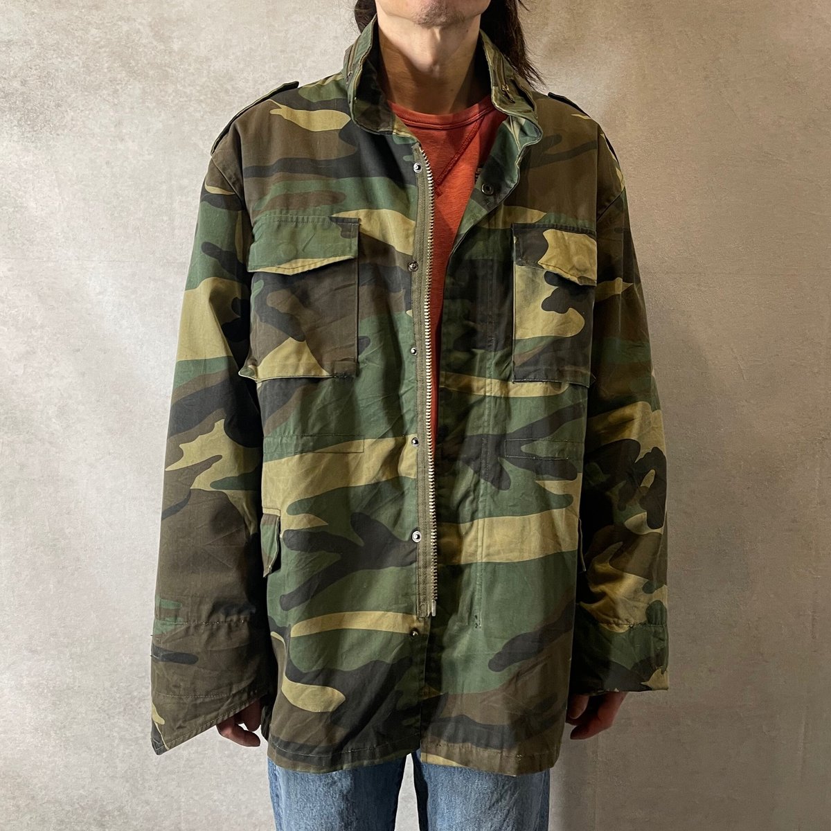 HARE)リバーシブルM65サムエブルゾン 手早い