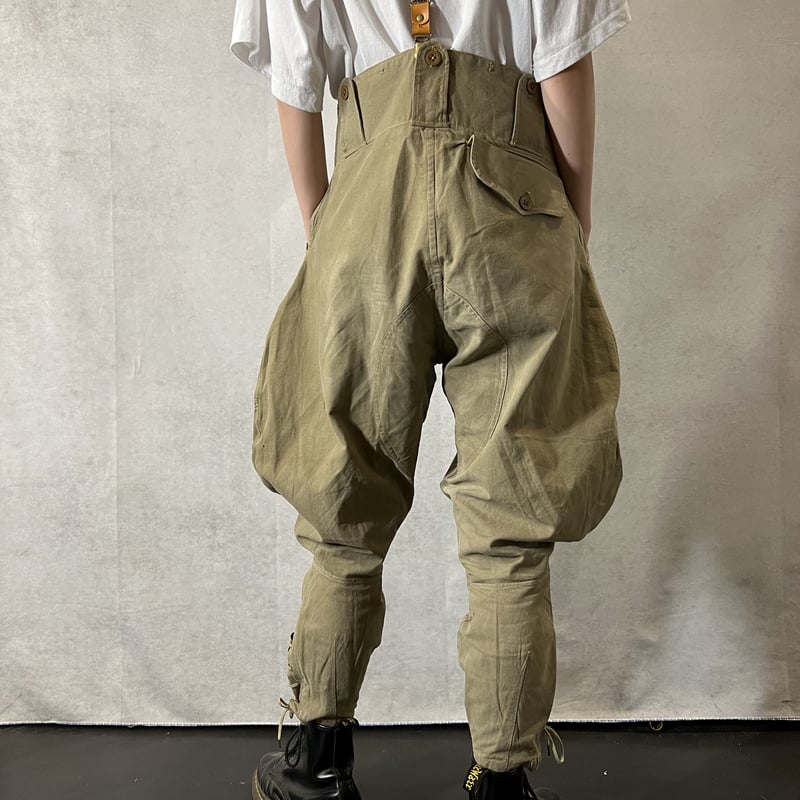 ベルギー軍 40-50s モーターサイクル ジョッパーズパンツ | haRe ベルギー軍 40-50s モーターサイクル ジョッパーズパンツ | haRe