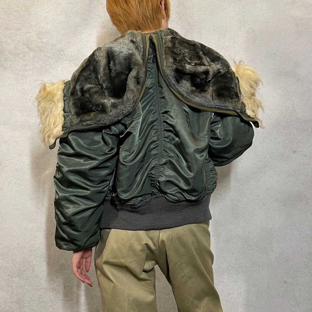 HARE コンパクトN-2Bジャケット ブラック S HARE 2024AW コンパクトN