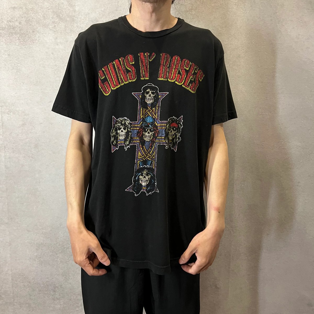 GUNS N' ROSES スパゲッティTシャツ Lサイズ GUNS N' ROSES / ガンズアンドローゼズ The Spaghetti Incident