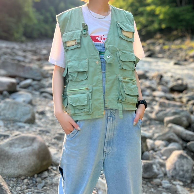 希少 レア NATURE ネイチャー ダウン フィッシングベスト