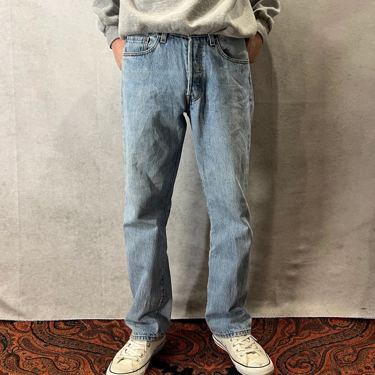 DEAD STOCK） USA Lev's701 W31L30総丈103cm - パンツ