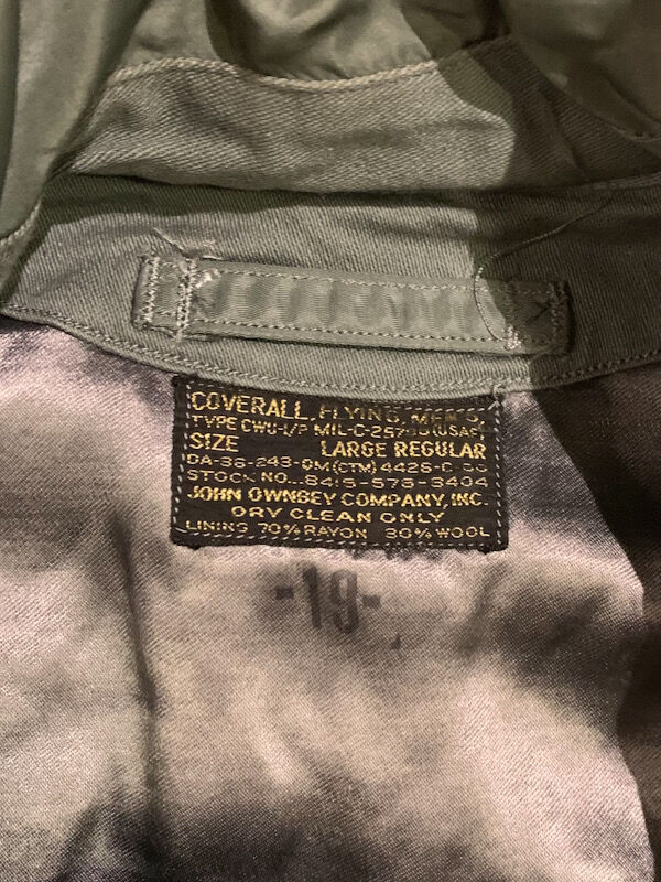60sアメリカ軍 U.S.AIR FORCE CWU 1/P | haRe 60sアメリカ軍 U.S.AIR FORCE CWU 1/P | haRe