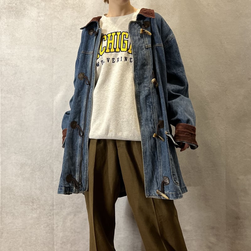 デニムダッフルコート | haRe デニムダッフルコート | haRe