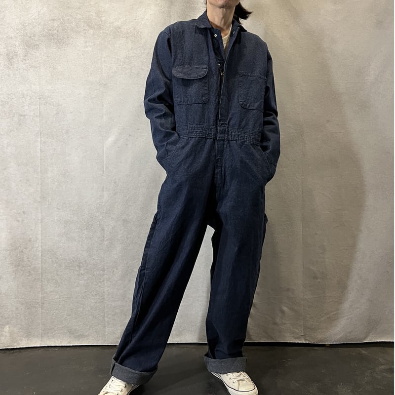 【70s/80s/Big Ben/ビッグベン】デニム つなぎ d135 70s/80s/Big Ben/ビッグベン】デニム つなぎ d135