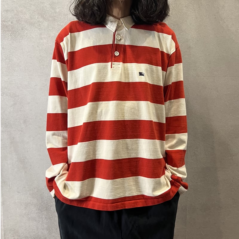 BURBERRY - バーバリー シャツ UK4【中古】JA-16846 バーバリー シャツ UK4【中古】JA-16846 （Burberryラガーシャツ