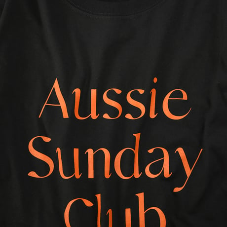 AUSSIE SUNDAY"Aussie Sunday Club"CHARCOAL