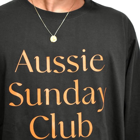 AUSSIE SUNDAY"Aussie Sunday Club"CHARCOAL