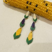 とうもろこしのピアス