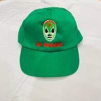 ルチャ・リブレ　キャップ【MIL MASCARAS】ミル・マスカラス　緑