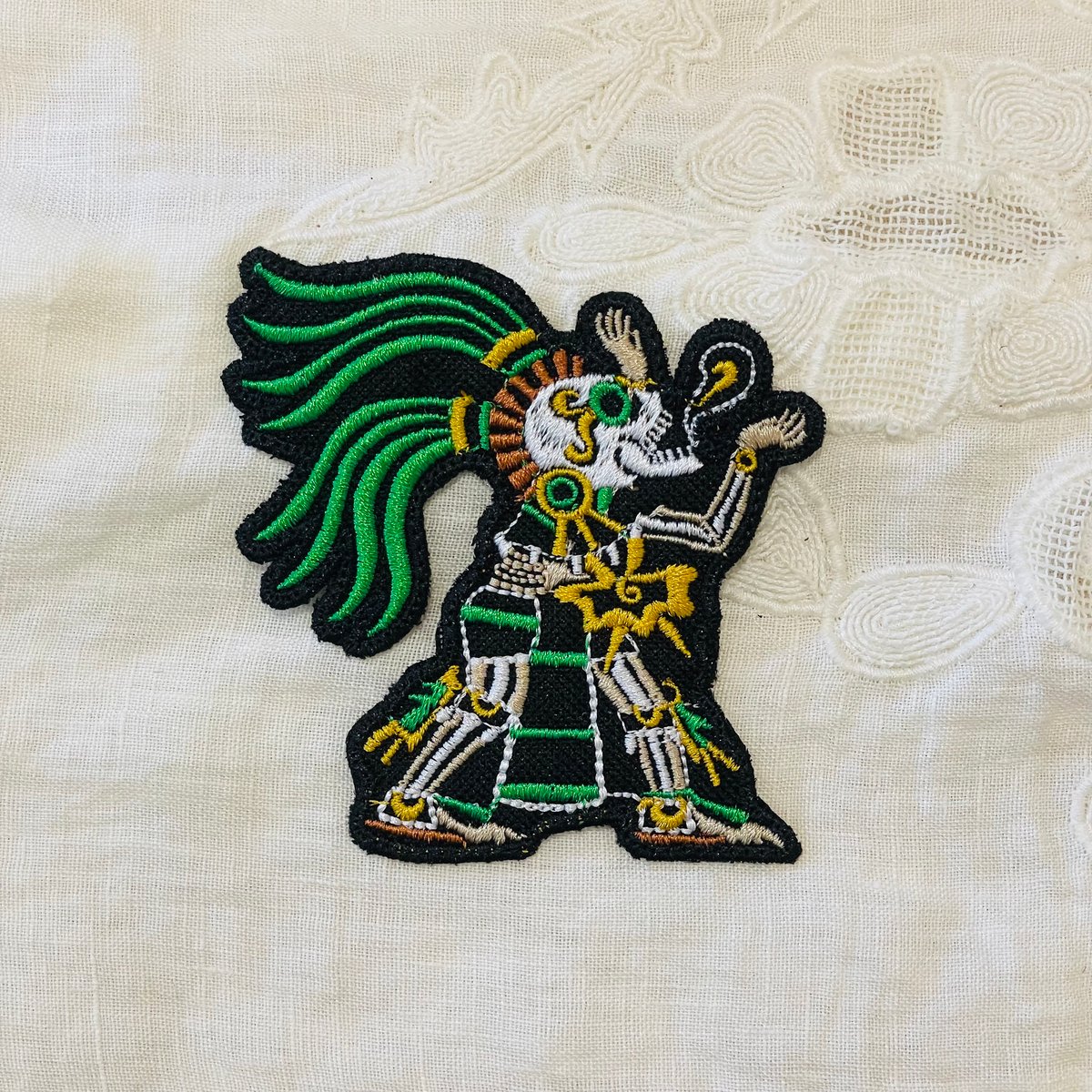 ワッペン【アステカ神話】 | メキシコ雑貨&シルバーアクセサリー