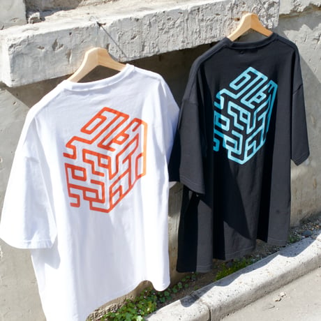 オリジナルTシャツ　（ホワイト×オレンジ）