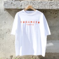 オリジナルTシャツ　（ホワイト×オレンジ）