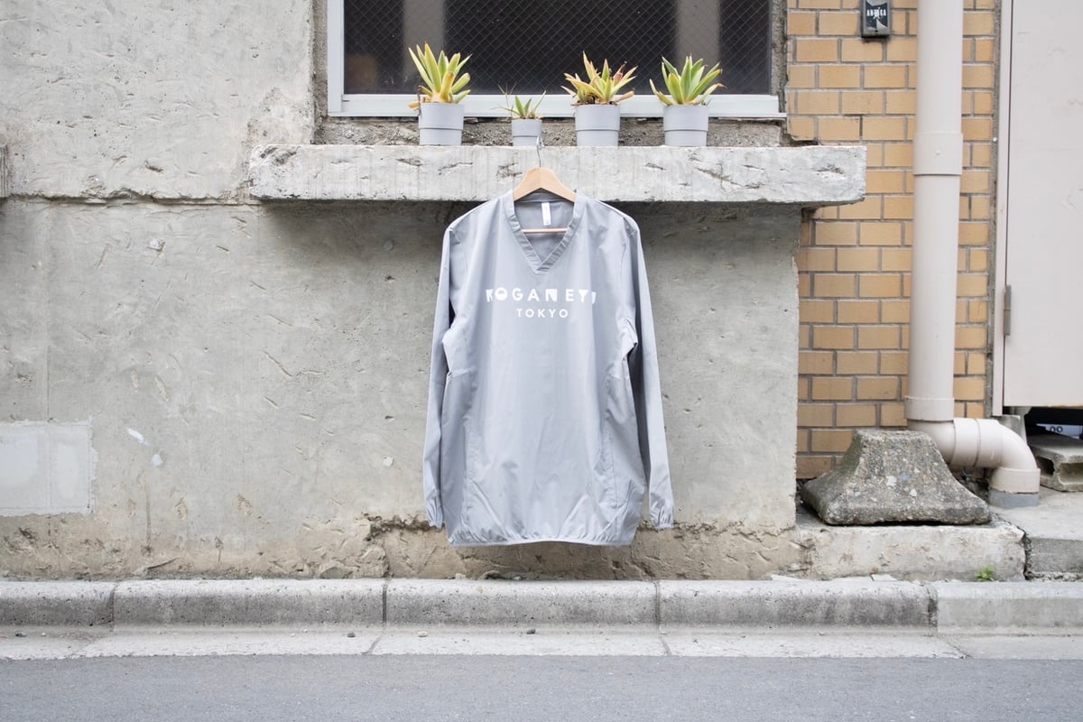 ウィンドブレーカー(グレー) | Koganeyu online store