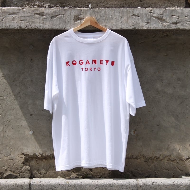 The Ennoy Professional ホワイト Tシャツ 赤ロゴTシャツ 送料込L 白赤 Ennoy PROFESSIONAL LOGO T-SHIRT エンノイ ロゴTシャツ