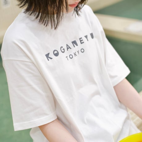 オリジナルTシャツ　（ホワイト×オレンジ）