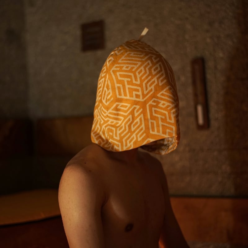 今治コットンジャガードサウナハット | Koganeyu online store