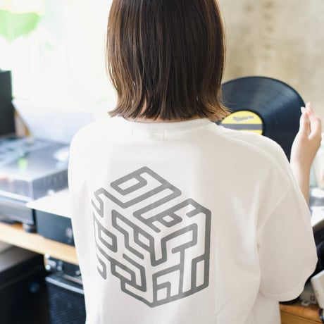 オリジナルTシャツ　（ホワイト×オレンジ）