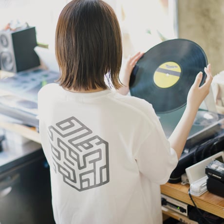 オリジナルTシャツ　（ホワイト×オレンジ）