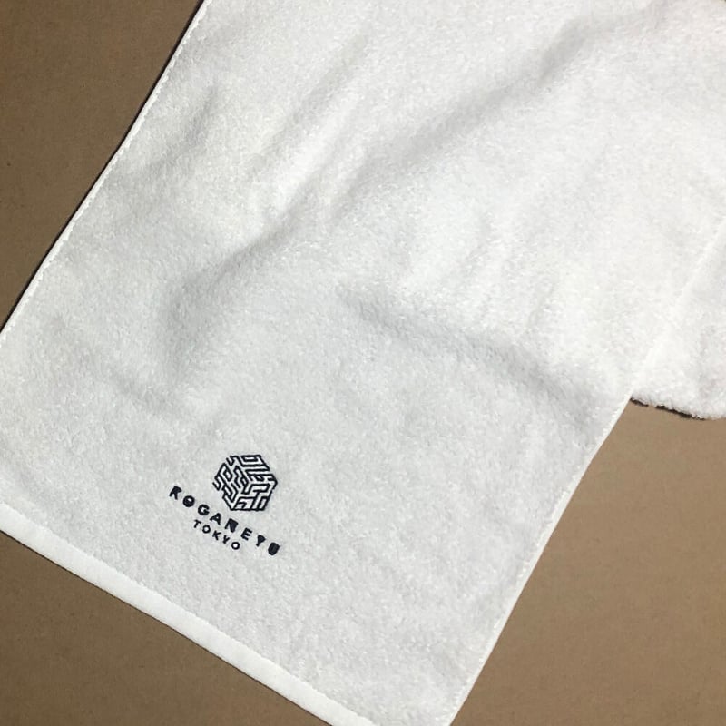 ロゴ入り今治フェイスタオル | Koganeyu online store