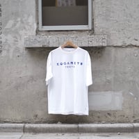 オリジナルTシャツ（ホワイト×コバルトブルー）
