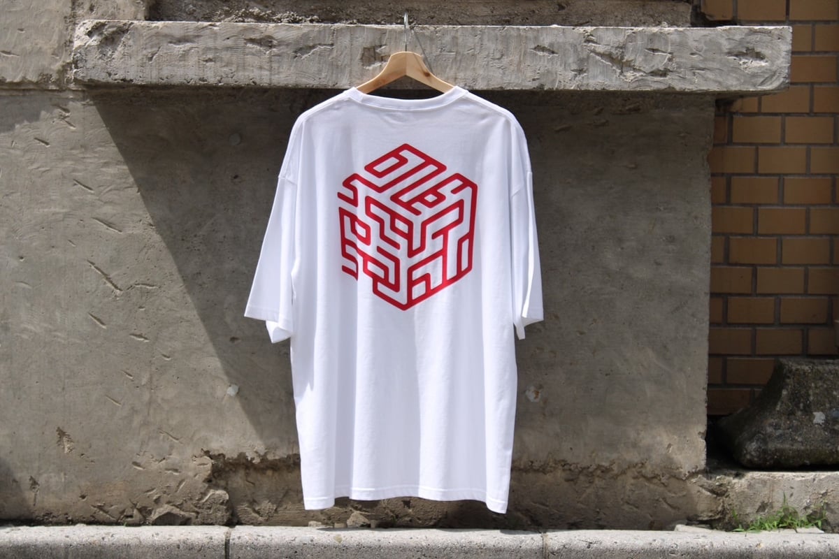 オリジナルTシャツ（ホワイト×レッド） | Koganeyu online store